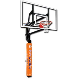 Goalsetter Clemson Tigers Basketball Pole Pad, Orange (PC824CLEM2)