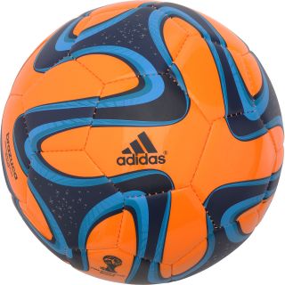 adidas Brazuca 2014 Glider Zest Soccer Ball   Size 4, Solar Zest