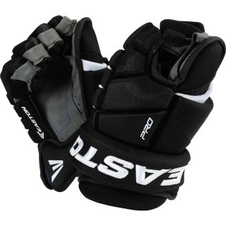 EASTON Pro Senior Ice Hockey Gloves   Size 13   Size 13, Black/white
