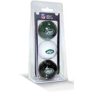 Team Golf New York Jets 3 Ball Pack (637556320056)