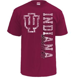 MJ Soffe Mens Indiana Hoosiers T Shirt   Size Large, Hoosiers Red (D005410503)