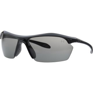 UNDER ARMOUR Zone XL Sunglasses, Black/grey