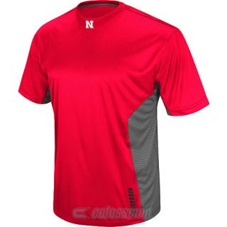 COLOSSEUM Mens Nebraska Cornhuskers Twister Short Sleeve T Shirt   Size