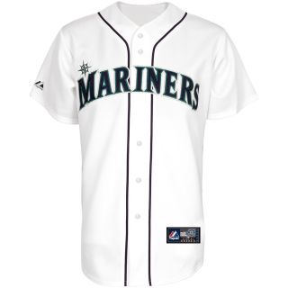Majestic Athletic Seattle Mariners Justin Smoak Replica Home Jersey   Size