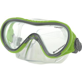 U.S. DIVERS Youth Coral Mask, Green