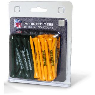 Team Golf Green Bay Packers 50 Count Imprinted Tee Pack (637556310552)