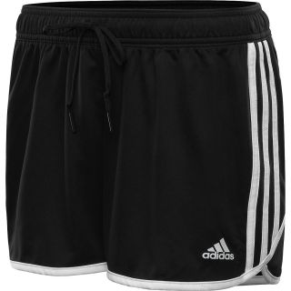 adidas Womens End Zone Training Shorts   Size Xlreg, Black/white