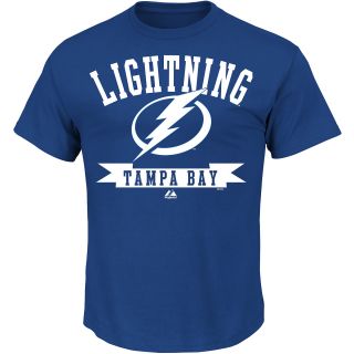 MAJESTIC ATHLETIC Youth Tampa Bay Lightning Tape To Tape Short Sleeve T Shirt  