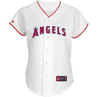 Majestic Athletic Los Angeles Angels Womens Blank Replica Home Jersey   Size