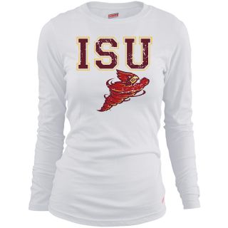 MJ Soffe Girls Iowa State Cyclones Long Sleeve T Shirt   White   Size XL/Extra