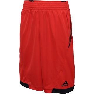 adidas Mens All World Basketball Shorts   Size Medium, Lt.scarlet