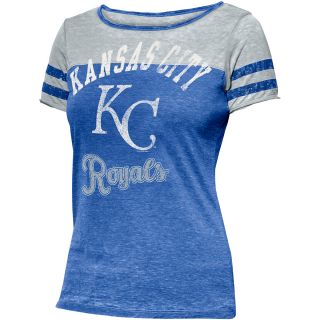 Touch By Alyssa Milano Womens Kansas City Royals Morgan Short Sleeve T Shirt  