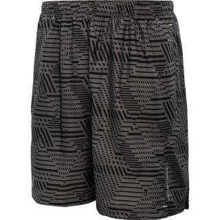UNDER ARMOUR Mens Escape Printed Woven Running Shorts   Size Xl, Black/yellow