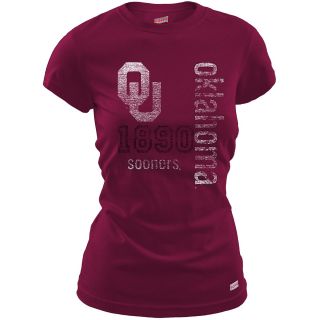 MJ Soffe Womens Oklahoma Sooners T Shirt   Cardinal   Size XL/Extra Large,