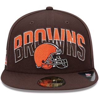 NEW ERA Youth Cleveland Browns Draft 59FIFTY Fitted Cap   Size 6 3/8, Red