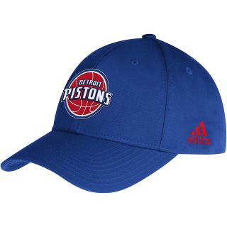 adidas Mens Detroit Pistons Basic Logo Adjustable Cap