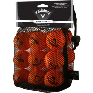 Callaway HX Practice Balls   Orange (18 Pack) (C10316)