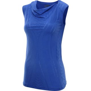ANEKA Womens Fusion Short Sleeve T Shirt   Size Medium, Dazzle Blue