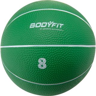 BODYFIT 8 pound Medicine Ball   Size 8, Green