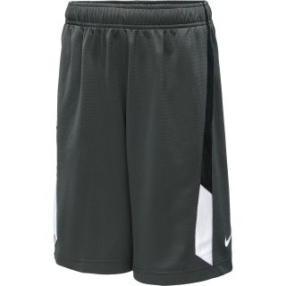 NIKE Boys Hoop Hazard Basketball Shorts   Size Small, Anthracite/black/white