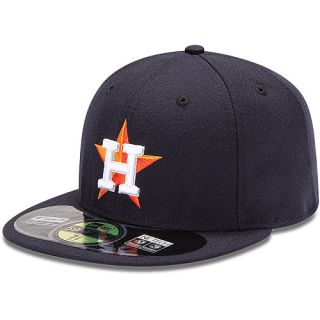 NEW ERA Mens Houston Astros Authentic Collection Home 59FIFTY Fitted Cap  