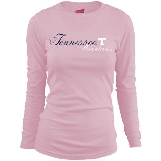 MJ Soffe Girls Tennessee Volunteers Long Sleeve T Shirt   Soft Pink   Size