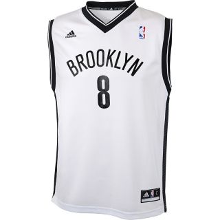 adidas Youth Brooklyn Nets Deron Williams #8 Revolution 30 Replica Home Jersey  