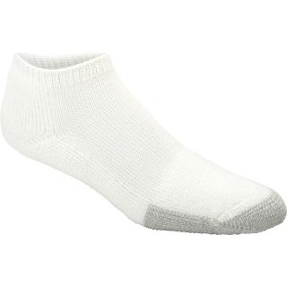 THORLO Mens TMM Thick Cushion Tennis Lo Cut Socks   Size Medium, White