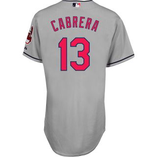 Majestic Athletic Cleveland Indians Asdrubal Cabrera Authentic Big & Tall Road