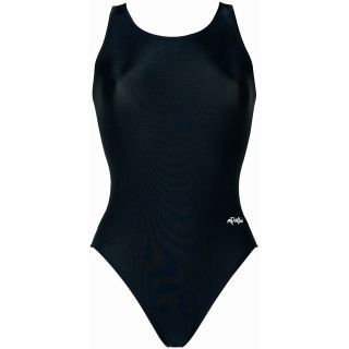 Dolfin Team Solid HP Back Swimsuit Womens   Size 40, Black (7202L 790 40)