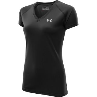 UNDER ARMOUR Womens UA Tech Short Sleeve V Neck T Shirt   Size XS/Extra Small,