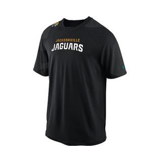 NIKE Mens Jacksonville Jaguars Dri FIT Fly Slant Short Sleeve T Shirt   Size