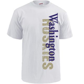 MJ Soffe Mens Washington Huskies T Shirt   Size Medium, Wash Huskies White