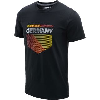 adidas Mens Germany Ultimate Soccer Short Sleeve T Shirt   Size Large, Black