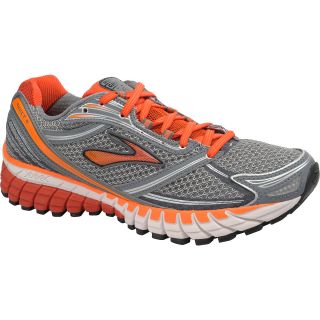 BROOKS Mens Ghost 6 Running Shoes   Size 13, Silver/orange