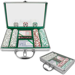 Trademark Global 200 Chip 11.5g High Roller Set w/ Clear Cover Aluminum Case