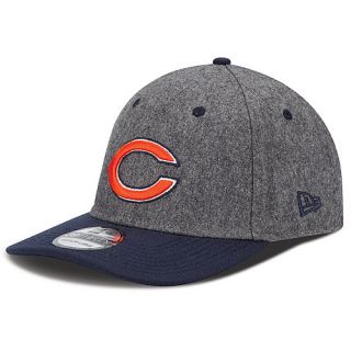 NEW ERA Mens Chicago Bears Meltop 39THIRTY Structured Flex Cap   Size S/m,
