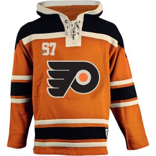 OLD TIME SPORTS Mens Philadelphia Flyers Lace Up Jersey Hoody   Size Xl,