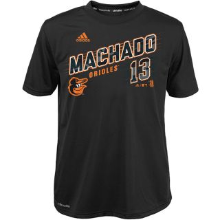 adidas Youth Baltimore Orioles Manny Machado ClimaLite Walk Off Name And Number
