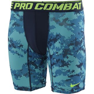 NIKE Mens Pro Combat 9 Core Compression Shorts   Size Medium, Obsidian