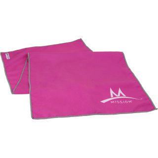 MISSION Athletecare Enduracool Instant Cooling Towel, Pink