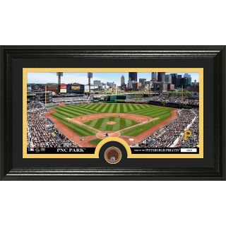 The Highland Mint Pittsburgh Pirates Infield Dirt Coin Panoramic Photo Mint