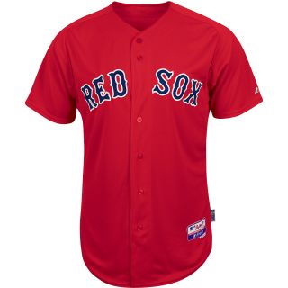 Majestic Athletic Boston Red Sox Blank Authentic Alternate Cool Base Scarlet