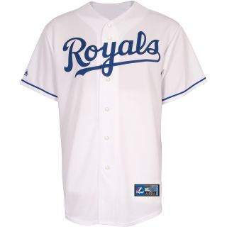 Majestic Athletic Kansas City Royals Blank Replica Home Jersey   Size Medium,
