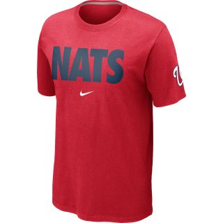 NIKE Mens Washington Nationals 2014 Nats Local Short Sleeve T Shirt   Size