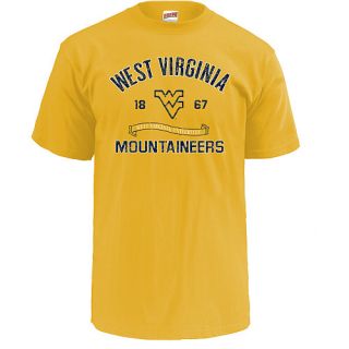 MJ Soffe Mens West Virginia Mountaineers T Shirt   Size Medium, Wv