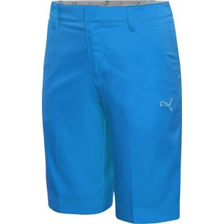PUMA Boys Golf Tech Shorts   Size Medium, Blue