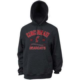 Classic Mens Cincinnati Bearcats Hooded Sweatshirt   Black   Size Medium,