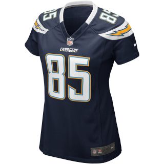 NIKE Womens San Diego Chargers Antonio Gates Game Team Color Jersey   Size