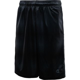 CHAMPION Mens PowerTrain Knit Shorts   Size Medium, Black/gridiron